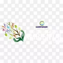 徽标插图、品牌叶产品设计-哥伦比亚桑坦德库库塔Parque Santander Cucuta