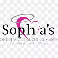 索菲亚的心脏基金会标志田纳西设计品牌
