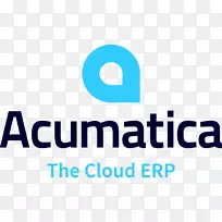 Acumatica企业资源规划计算机软件云计算徽标云计算