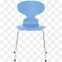 蚂蚁椅Eames躺椅木桌