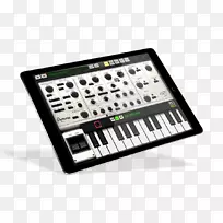 音乐键盘阿图里亚ipad 2音效合成器扩展器