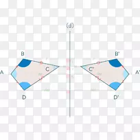 轴对称点反射数学三角形-数学