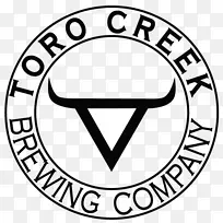 啤酒Toro Creek酿造公司品牌啤酒剪贴画-啤酒