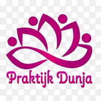 Praktijk Dunja徽标snavelbies字体灵性