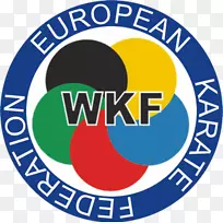 欧洲空手道联合会世界空手道联合会标志组织