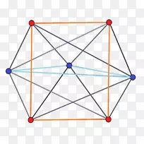 三角形双棱锥3-4双反几何学-三角形