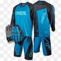 运动迷球衣奥尼尔元素fr ls球衣自行车服装-蓝色赛车中流有限责任公司