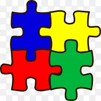 拼图自闭症阿斯伯格综合征三维拼图儿童