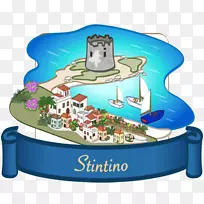 Stintino Bay of Asinara Sesto al Reghena siris Roma，Sardinia-Isola dei Pescatori