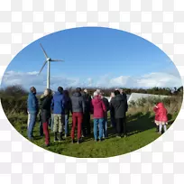 风电场风力涡轮机休闲能源库