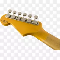 Fender自定义商店1953年重型遗留的遥控挡泥板乐器公司电吉他-吉他