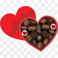 糖果巧克力情人节剪贴画林特-糖果