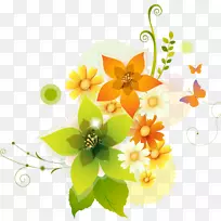 花卉设计图形png图片花艺