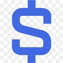 美元符号美元货币符号计算机图标-美元