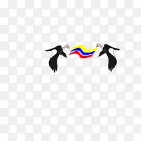 剪贴画图形秃鹰插图-哥伦比亚