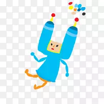 剪贴画插图人类行为产品卡通-动画的胜利