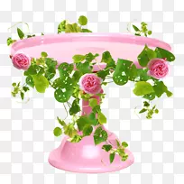 花园玫瑰花卉设计png图片图像-玫瑰