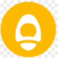 计算机图标编号图像黄色png图片.web 2