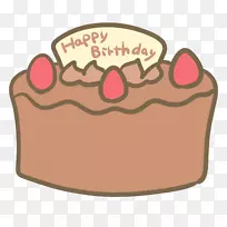 巧克力蛋糕生日快乐