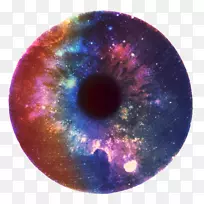 虹膜移动式网络图形眼夹艺术瞳孔