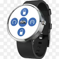 智能手表佩戴os moto 360(第二代)lg手表r表。