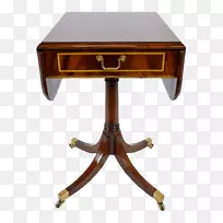 端桌桃花心木侧桌古董桌
