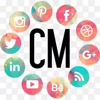 社交媒体在线社区经理标识管理营销-社交媒体