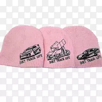 羊皮针织帽产品针织粉红m-beanie
