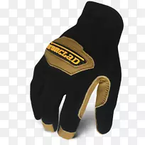 铁包rwc 2皮手套、安全手套、铁皮手套rwg 2铁包rwc2-03米牛仔手套，中等