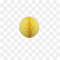 象牙蜂窝纸球16“水果
