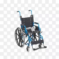 驾驶医用壁虎折叠式轮椅驱动壁虎折叠式轮椅MedlineKidz儿童轮椅-轮椅