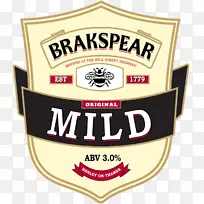 Brakspear啤酒厂标志字体产品品牌