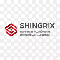 带状疱疹疫苗标志葛兰素史克