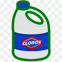 漂白剂产品剪贴画Clorox公司标志-漂白剂