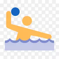 游泳、奥林匹克运动、水球png图片的计算机图标.游泳