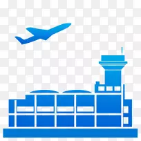航空旅行标志品牌技术字型
