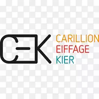 高速2 Kier组徽标Carillion字体