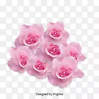花园玫瑰樱花图像PSD图形-樱花
