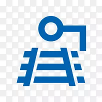 列车轨道运输计算机图标快速运输铁路信号列车