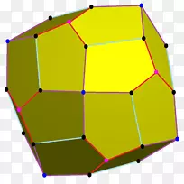 五角二十面体几何体双多面体加泰罗尼亚固体