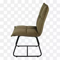 高脚椅和助推器座椅，餐厅，vidaxl餐厅，铁，轻灰色布，厨房椅