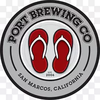 港口酿造/失落修道院啤酒比萨港啤酒厂概念红砖酿造公司-啤酒
