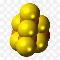 硫化磷分子模型&硫化磷