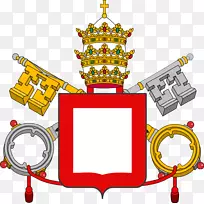 梵蒂冈罗马教廷教皇军徽