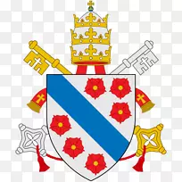 教皇军徽方济各天主教教宗的臂章