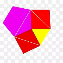 菱形双十二面体阿基米德立体几何学面