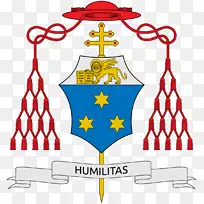 梵蒂冈城教皇枢机主教，1978年8月，主教军徽