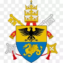 梵蒂冈城罗马教皇阿尔多布兰尼家族的军徽
