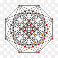 超立方体5-半维图多边形顶点-立方体