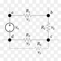 基尔霍夫电路定律电网电位差电流电子电路